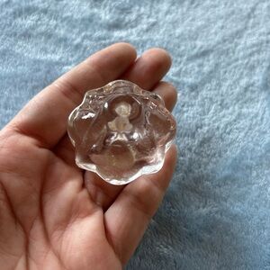 Clear Glass Incense Stick Holder